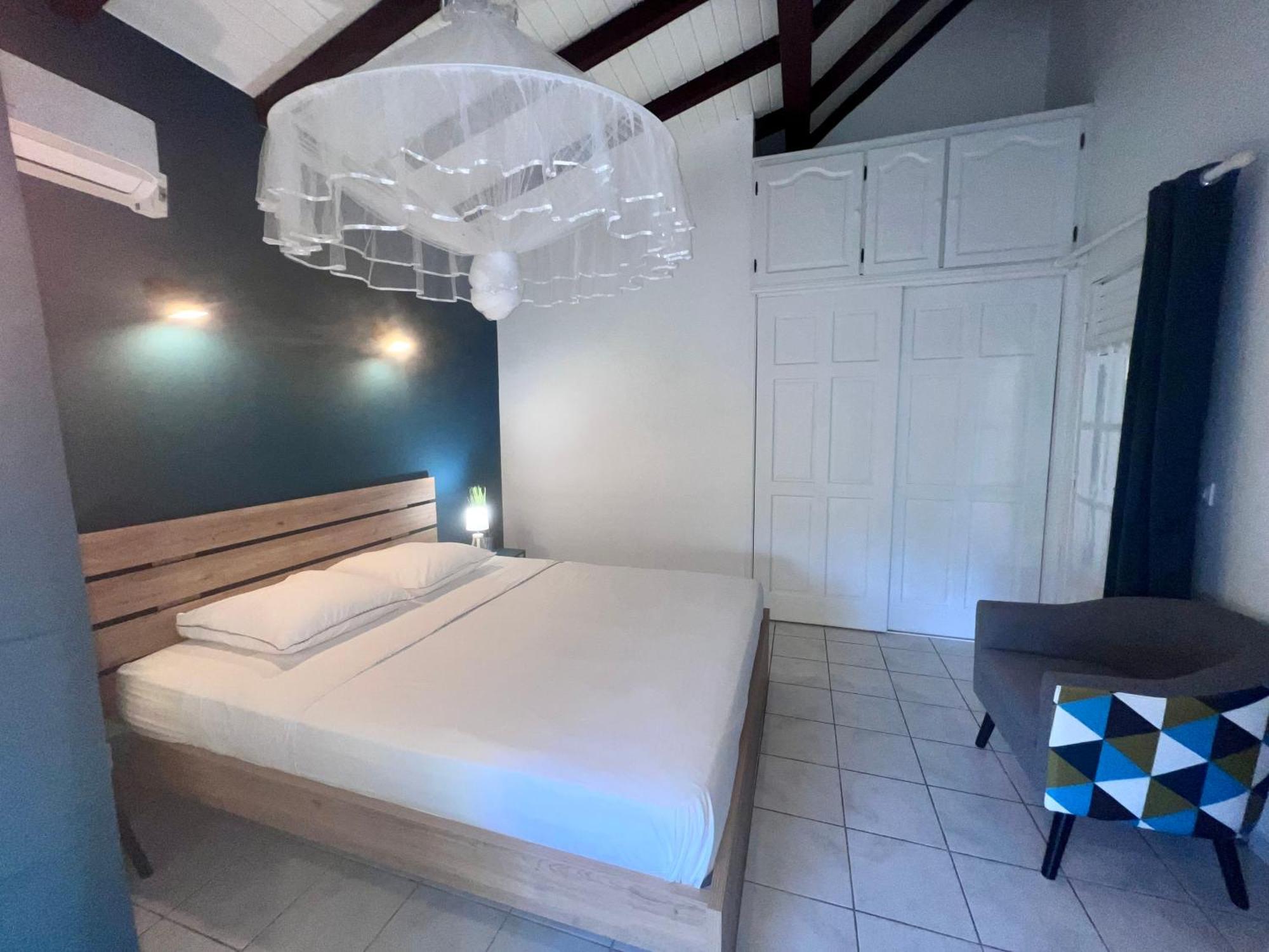 Villa Simeon Saint Francois Avec Piscine Privee Et Jacuzzi Proche Plage Exterior photo